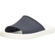 [크롯크스]샤워 샌들 시티 레인 로카 슬라이드 라면 204222남성 Navy/White M8(26.0cm)