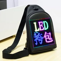 LED가방 라이딩 킥보드 led 백팩 발광 디스플레이 대리운전 스마트 모바일 광고 스크린 인플루언서 책가방