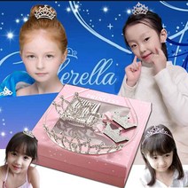 Joyce shop 오래달리기 유아 아동 여아 어린이 머리띠 헤어밴드 헤어핀 머리핀 집게핀 머리끈 크리스마스 선물 티아라 왕관 단체선물 선물세트 어린이집 달란트 발레복