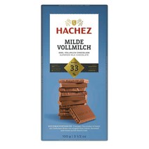 Hachez 하세스 마일드 홀 밀크 33% 코코아 100g x4팩