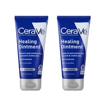 CeraVe Healing Ointment Tube 세라비 힐링 오인트먼트 세라마이드 크림 144g 2개, 1개
