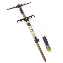 장어받침틀 장어 땅꽂이 6단 낚시 릴 받침틀 받침대 3 5 6 8 단 구 백사장 한강 샌드폴, 1.5m