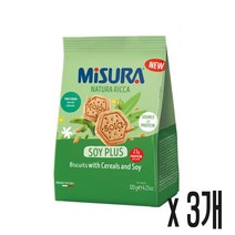 미주라 소이아 프로틴 비스켓 120g, 3개