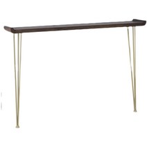 복도 진열장 복도장 콘솔 현관 테이블 반달 빈티지, 테이블 - 90x20x80cm/조립형