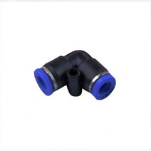 원터치 고압호스 엘보(ㄱ자) 6mm 1개입 수초용품 CO2조절밸브 붐베 레귤레이터 연결