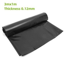 연못방수포 0.12 0.25mm 두께 hdpe 물고기 연못 라이너 정원 연못 조경 풀 강화 헤비 듀티 방수 멤브레인 연못 라이너 115, 3mx1m