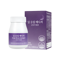 딥슬립매니저 1BOX, 60정, 24g, 1개