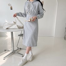 주디앤 여성 노아 후드 원피스