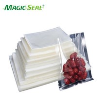 진공 밀봉 실링기 MAGIC SEAL 식품 실러 포장 기계용 주방 가방 보관 PE + PA 복합 로트당 30 개 50 100 개, 7.25 35cm 100pcs
