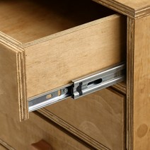 3단 서랍레일 36mm 2개1조, 250mm