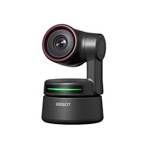 OBSBOT Tiny PTZ Webcam 4K AI 지원 이미지 조정 및 자동 초점 2개의 무지향성 마이크가 있는 웹캠 2축 지원 프레임이 있는 자동 추적 HDR 자동 초점 Sony 센서 60fps -17576, 작은 1080P