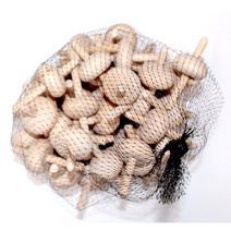 나무팽이 50입 미술재료 만들기재료 꾸미기재료