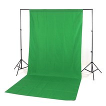 정수생활건강 크로마키 배경천 고급형 1.5M x 3M 2M 3M 개인방송 촬영 배경지 크로마키천, 1개, 2.8m*3m