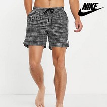 나이키 시티 에디션 우븐 체크 쇼츠 반바지 숏팬츠 블랙 화이트 썸머