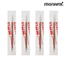 모나미 153 영심 리필 0.7mm 12입, 레드, 9세트