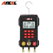 cel ac3000 manifold digital meter air 컨디셔너 냉매 누출 테스터 압력 게이지 진공 온도 테스터 압력 디지털 측정기