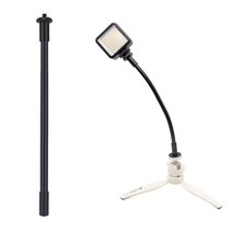 다용도 플렉시블 암 1/4 조명 카메라 마이크 자유변형 스탠드 장착 AC290, 플렉시블 암(AC290) + 38cm스탠드 + 홀더