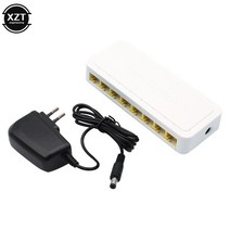 네트워크 스위치 at 1pcs 100mbps 8 포트 미니 고속 이더넷 lan rj45, 우리를