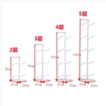 스케이트보드 거치대 롱보드 전시대 데크 진열대 스노우 보드 디스플레이 스탠드 활력 성인 선반 서핑보드 벽, 단면 랜딩 2층 색상: 흑백 기본적으로 흰색