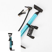 자전거 에어 펌프 미니 블루 축구공펌프 자전거공기주입기 농구공펌프 휴대용펌프 자전거에어펌프 튜브바람넣