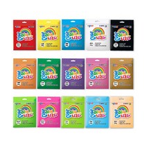 종이나라 클레이나라 점토 10p, 형광핑크, 50g