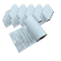 감열지 57X30 휴대용 단말기 용지 무선단말기 용지 5.08cm 용지 100롤, 2세트