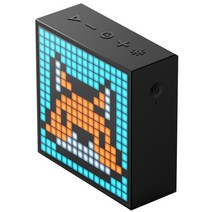 스피커 블루투스 TV스피커 휴대용 먀샬 jbl 스피커 2023 Divoom Timebox Evo Bluetooth Portable Speaker w, 01 Black