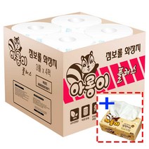 아롱이점보롤 3겹 데코 아롱이 점보롤 플러스, 1BOX, (12롤+팝업1개)