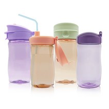 아이신아 어린이집 물병 트라이탄 초등 물통 350ml 3개, 스포츠물병 350ml 코랄핑크 3개세트