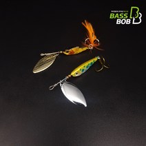 [배스밥] 스피너 꺽지스피너 볼락채비 송어채비 배스낚시, S FISH-1(GOLD)