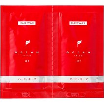 일본직발송 6. OCEAN TRICO (오션 트리코) OCEAN TRICO 오션 트리코 헤어 왁스 제트 향 주머니 시험 사이, 3G+2×4개 세트, One Color