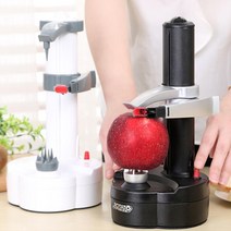 전동 감깎는기계 배 껍질 사과깎기 자동 과일깍기, 화이트