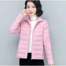 위위브렌 여성 수신 패딩 경량패딩 쇼트 패딩 자켓
