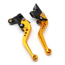짧은/긴 브레이크 클러치 레버 스즈키 AN 650 Burgman 2003-2019 오토바이 액세서리, 03 Short gold