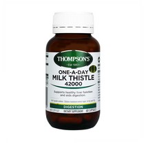 THOMPSONS [호주발송]THOMPSONS 톰슨 밀크씨슬 60정 2개 Milk Thistle 42000, 1개, 1