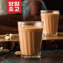 [100% 홍차잎] 에버그릭 제로슈가 수제 밀크티 300ml / 락토프리 우유로 만든 무설탕 밀크티, 6개