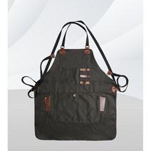 가구공방 목공예학원 튼튼한 공구앞치마 캠핑작업용 화방 장비앞치마 캔버스앞치마, KHAKI
