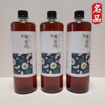 땅끝해남 개복숭아 액기스 1000ml X 20병 천연 효소 수제 자연 발효 원액 개복숭아청 진액 엑기스 돌 5년 항아리 숙성 효능 효과 부모님 건강 음료 집들이 축하 선물 농축액, 개복숭아 액기스 원액 1000ml X 20개