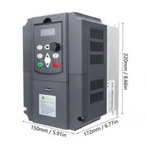 수중펌프 가압 배수 지하수 정화조 수중모터 인버터 펌프 4kw2.2kw 220v ac 단상 입력 미니 주파수 220v 3상 출력 vf 모터 드라이브 주파수 변환기 298, 협력사, 220v 5.5kw 20a, 단상 220v