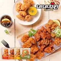 네네치킨 네꼬닭 후라이드 4종 혼합구성, 4팩, 130g