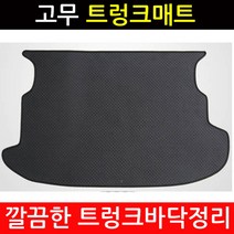 제네시스DH 트렁크 원형 고무매트 카자동차메트, 7인승, 기타
