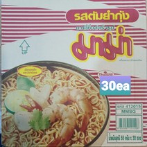 마마똠얌 톰윤 똠양꿍라면 MAMA SHRIMP 1BOX - 30EA WORLDFOOD