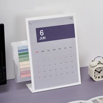 메탈 A4 커피 네일샵 카페 메뉴판 케이스, 흰색