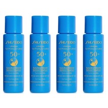 4 x 시세이도 얼티밋 선 프로텍터 로션 SPF 50+ 0.23 floz 7ml 각각