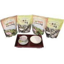 [삼화상사] 제주백년초도라지마죽(1.3kg) 제주표고더덕마죽(1.5kg) - 2봉지
