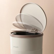 도서관 조용한 발로밟는 페달식 휴지통 화장실휴지통, 옵션, 9.2L_그레이