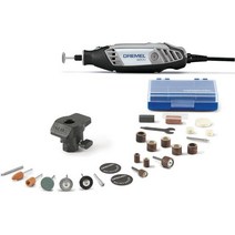 드레멜 3000-1/24 스피드 로터리 컷팅기 샌딩 그라인딩 광택기 드릴링 조각기, 25 Piece Kit