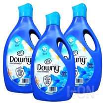다우니 2배 고농축 섬유유연제 브리사프레스카 본품, 3개, 2.8L