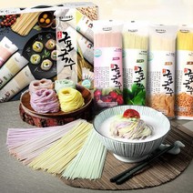 오색 구포국수 5P 세트 일반소면 315g + 둥글레 315g + 자색고구마 315g + 시금치 315g + 콩 315g