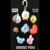 이랜드 [크록스키즈]크록스 BTS21 지비츠8P세트_이랜드리테일 강서점